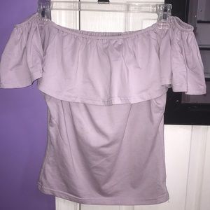 LA hearts strapless tee